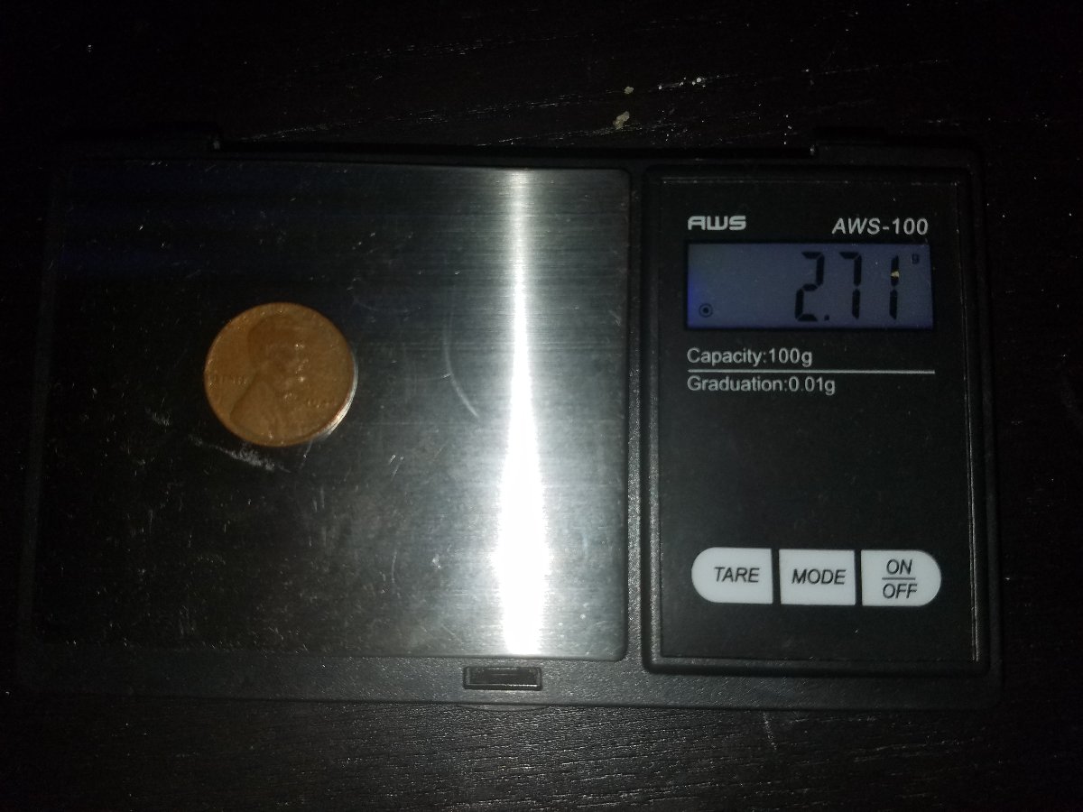 1944-Wheat--Weight-2.7g.?